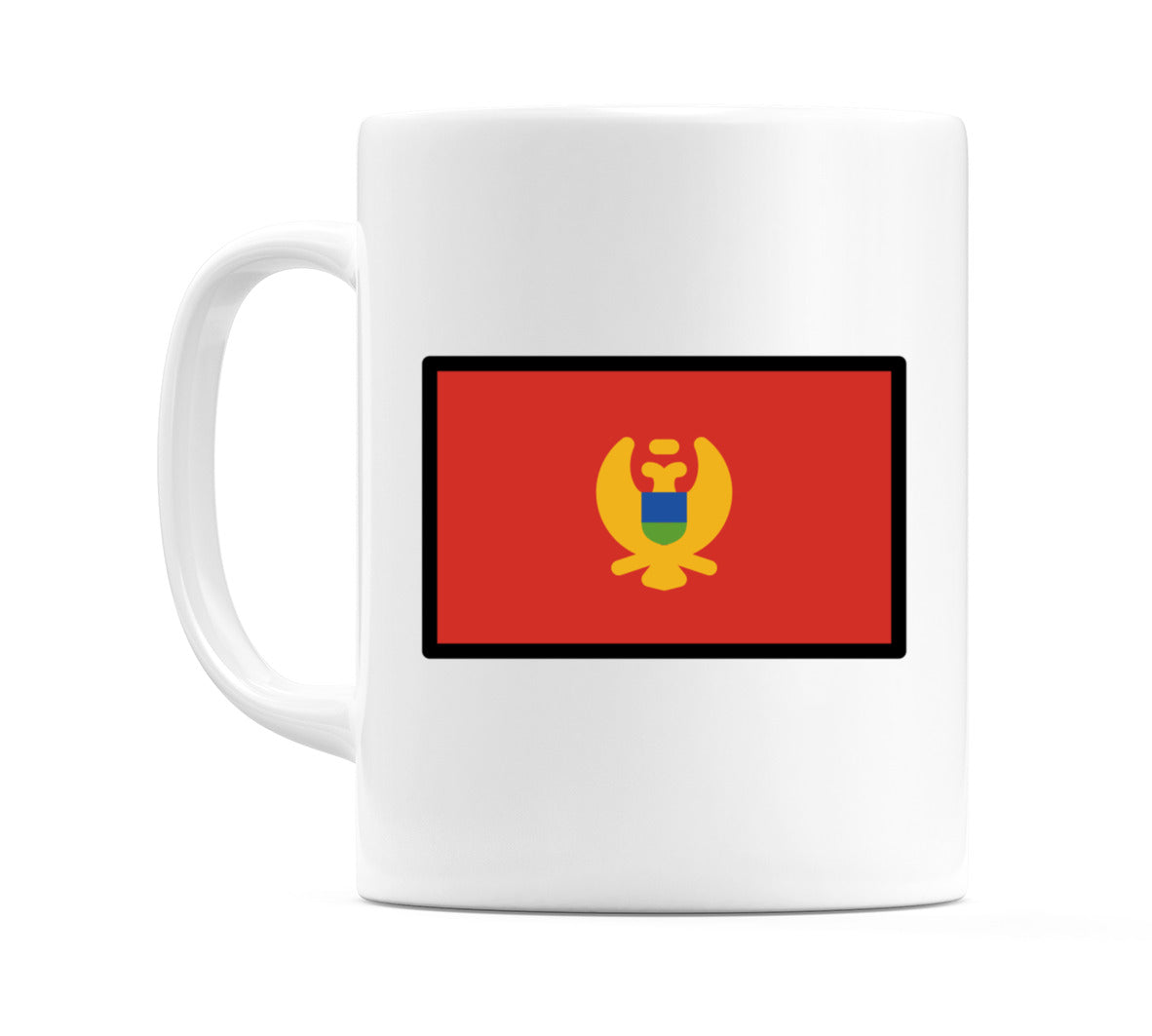 Montenegro Flag Emoji Mug