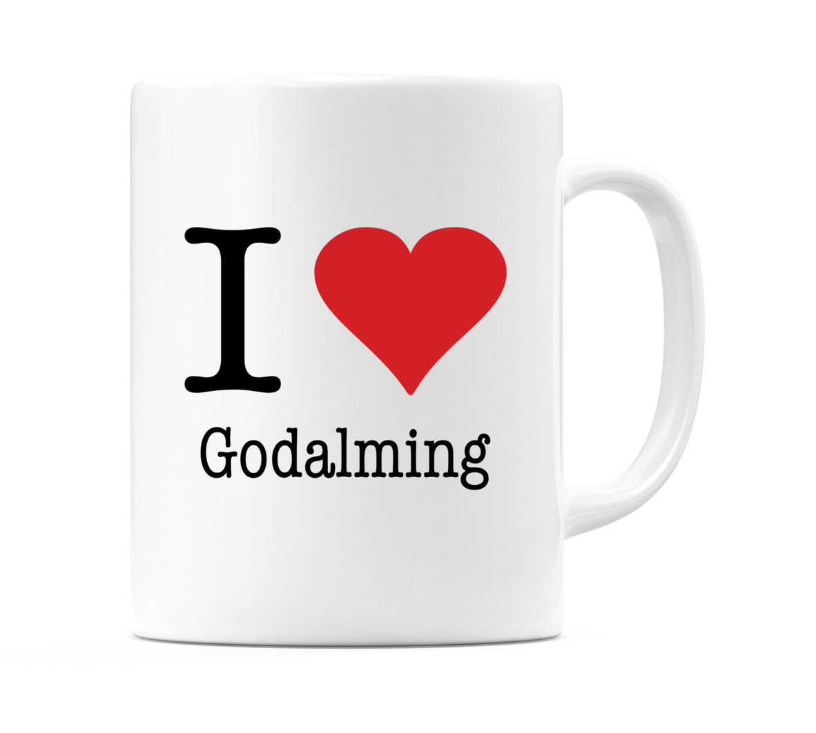 I Love Godalming Mug