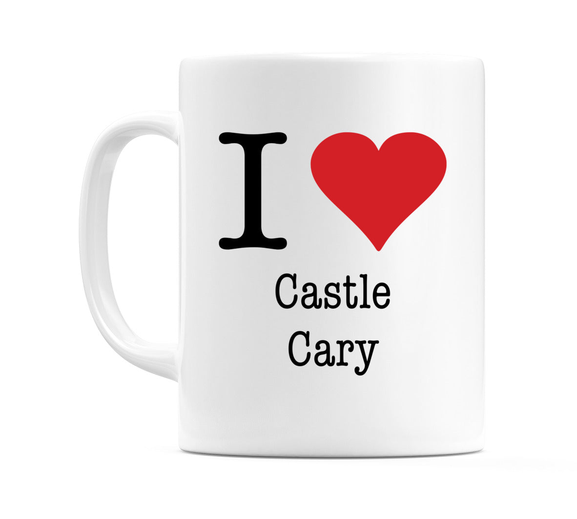 I Love Castle Cary Mug