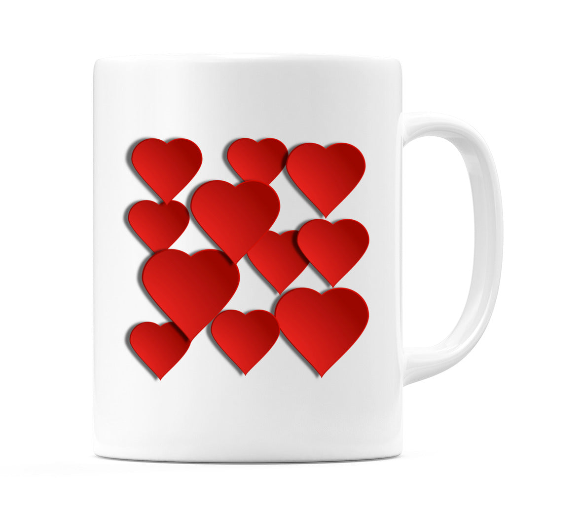 Fluttering Hearts Mug