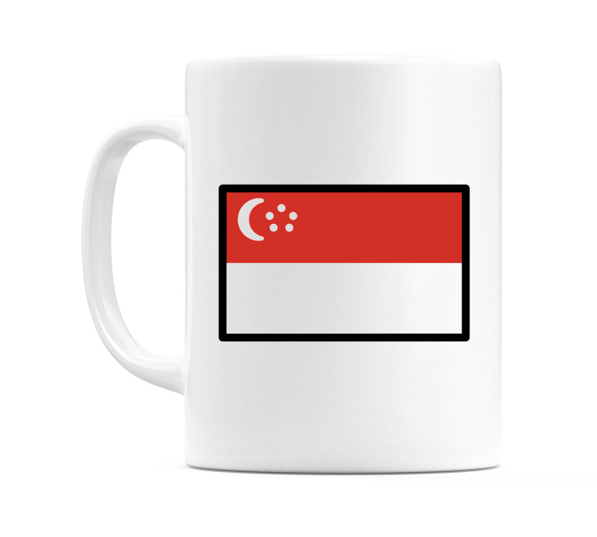 Singapore Flag Emoji Mug