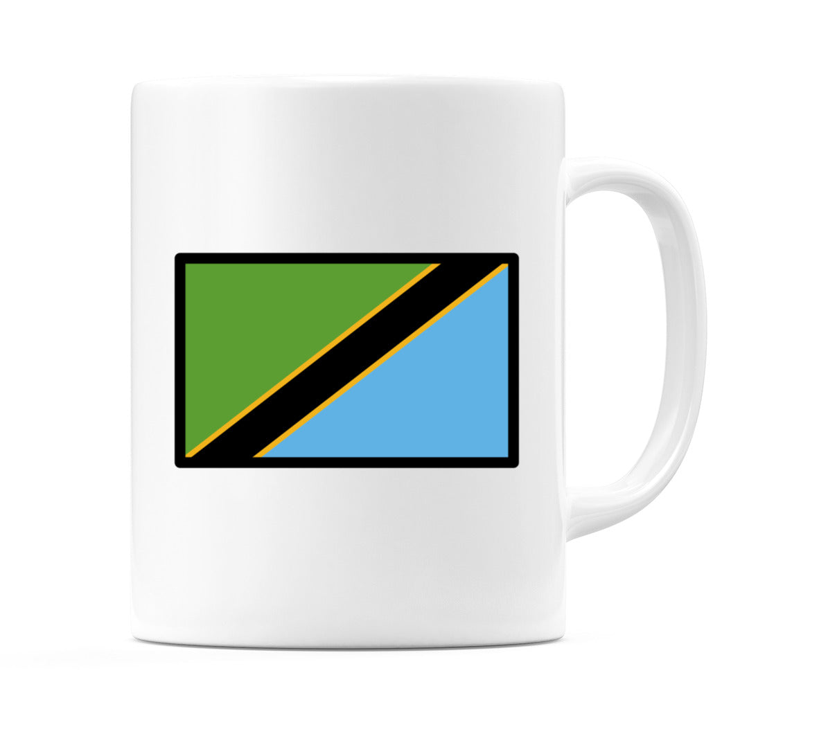 Tanzania Flag Emoji Mug