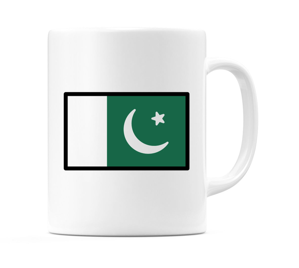 Pakistan Flag Emoji Mug