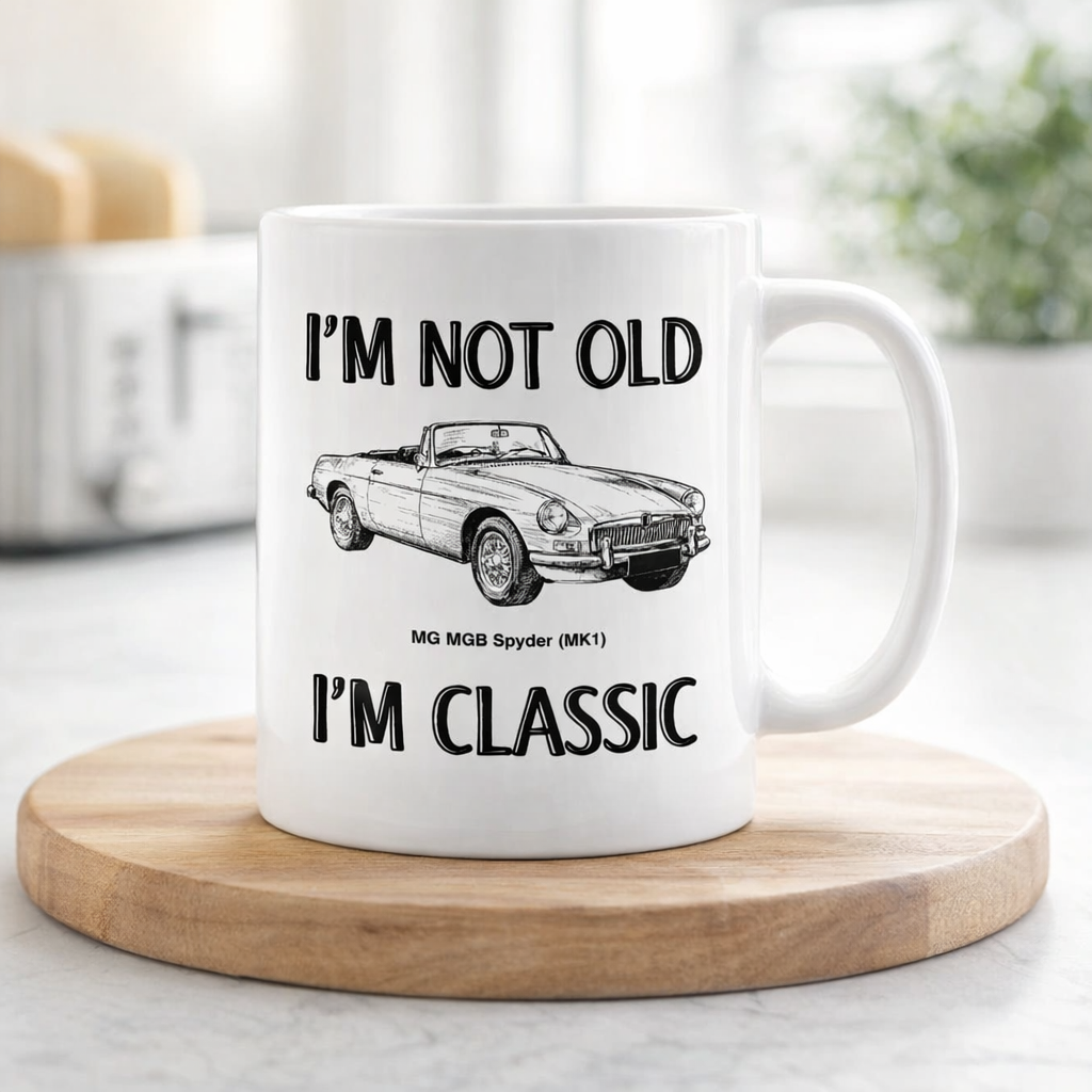 I'm Not Old I'm Classic (Classic Car) Mug