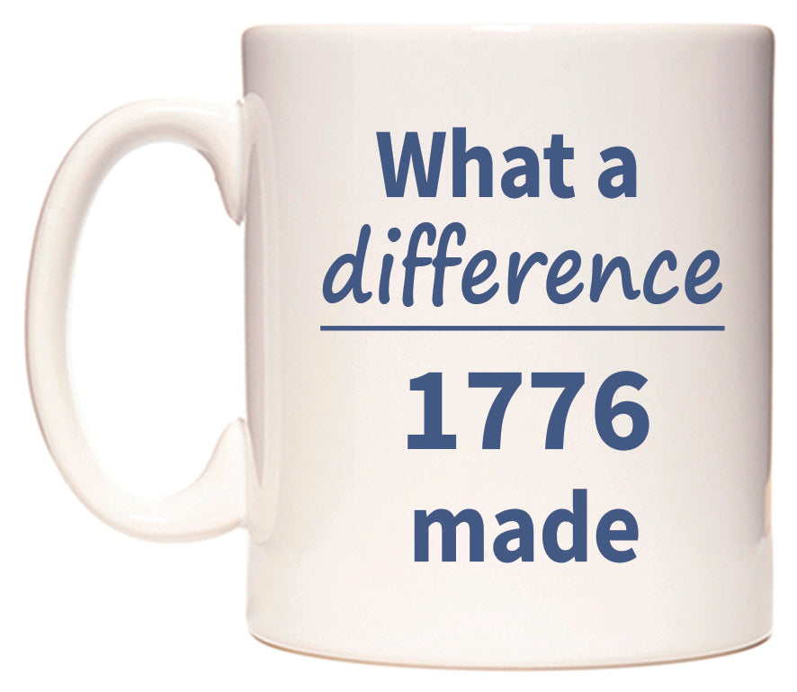 What a difference 1776 made Mug