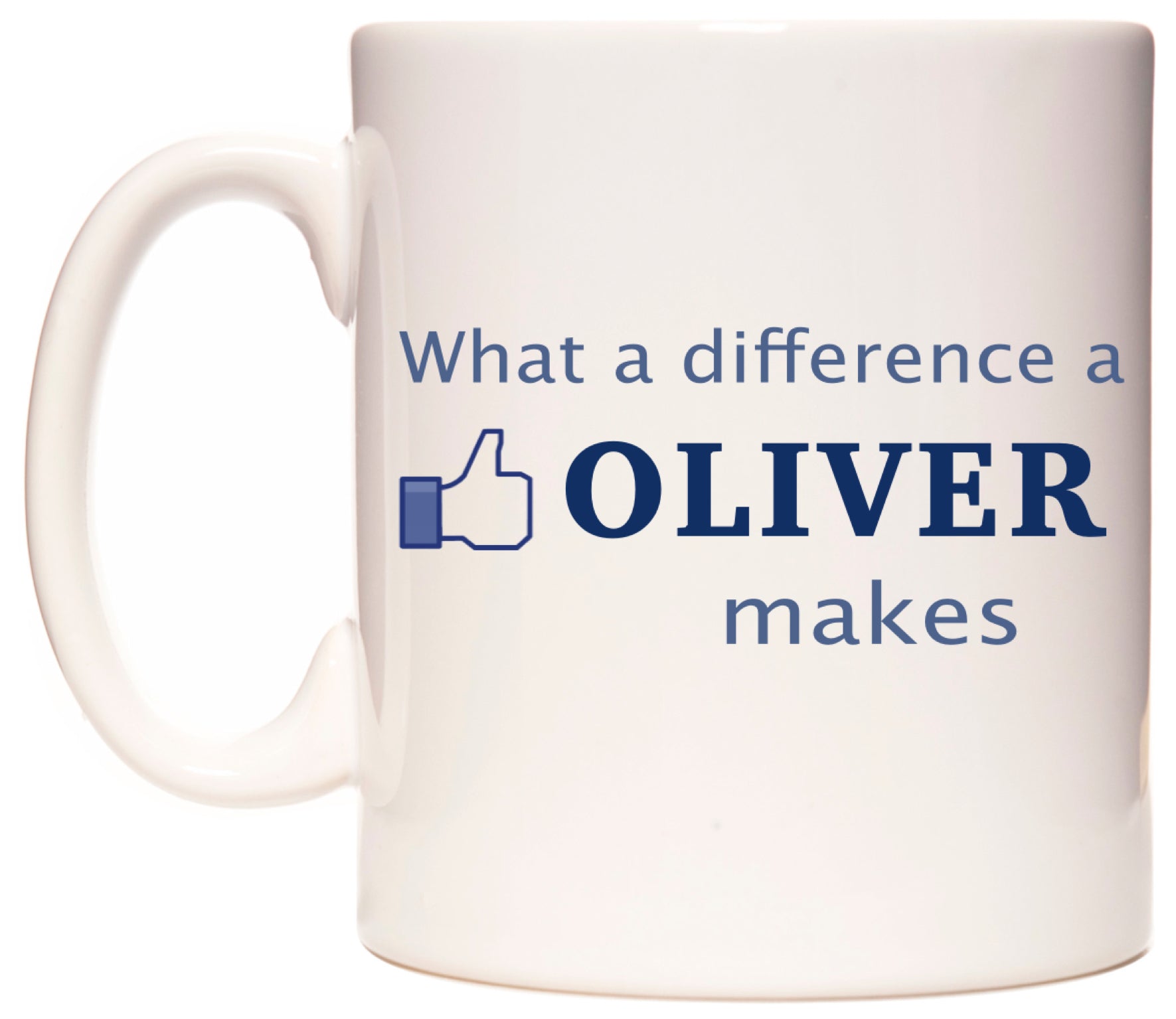 What A Difference A Oliver Makes Mug