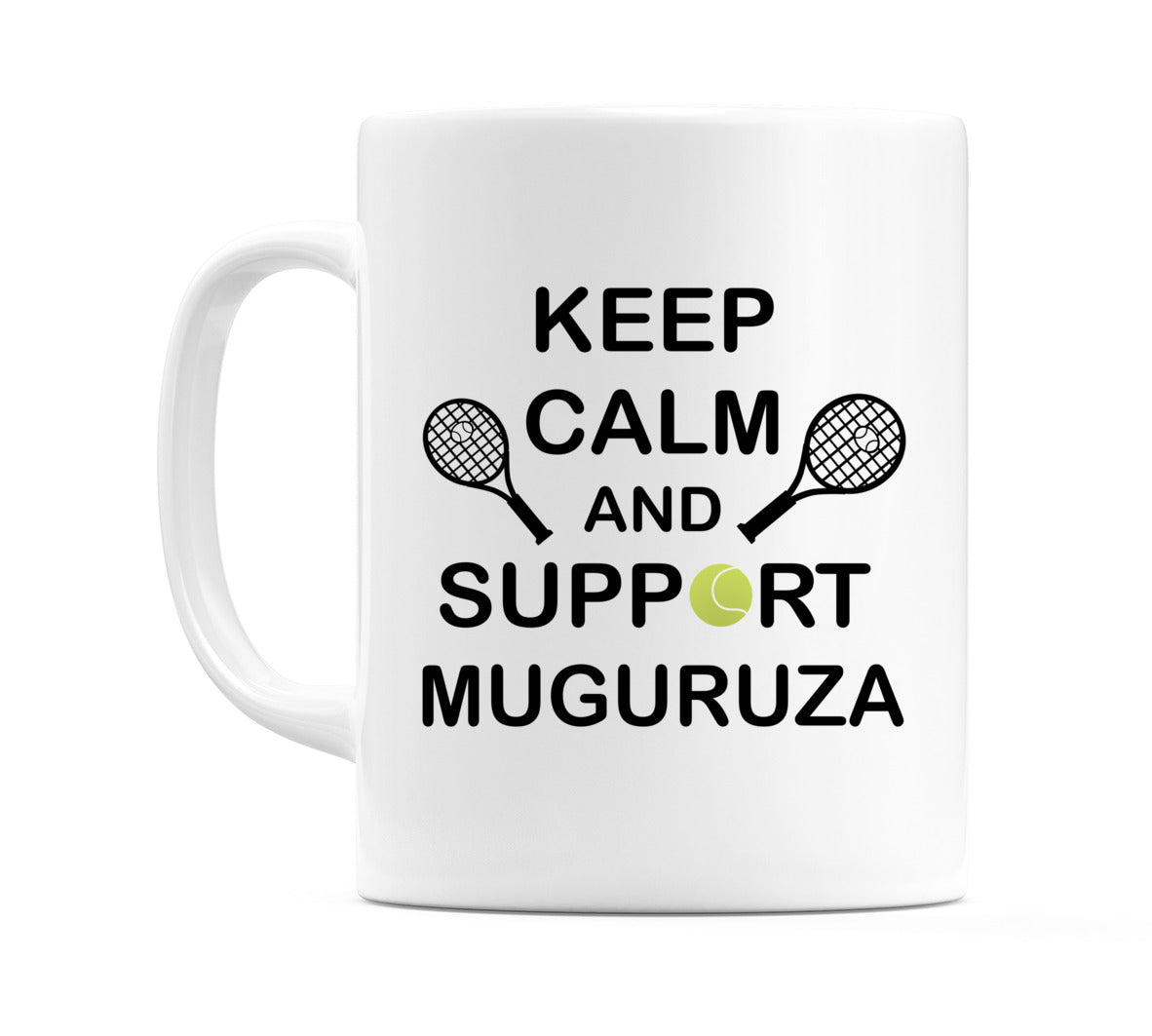 Keep Calm And Support Muguruza Mug