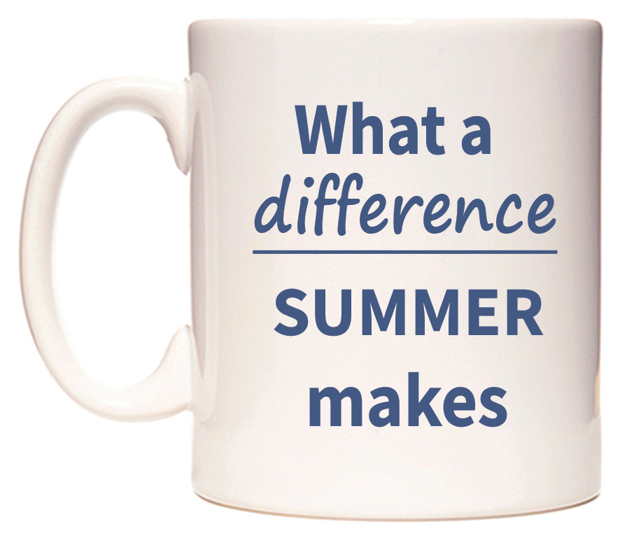 What a difference SUMMER makes Mug