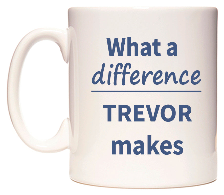 What a difference TREVOR makes Mug
