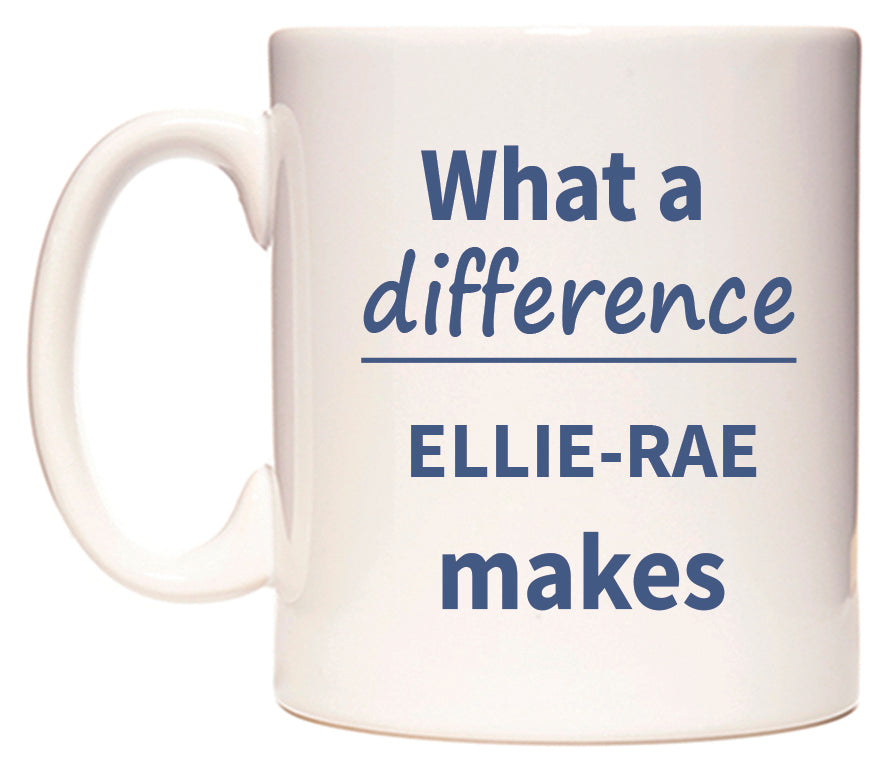 What a difference ELLIE-RAE makes Mug