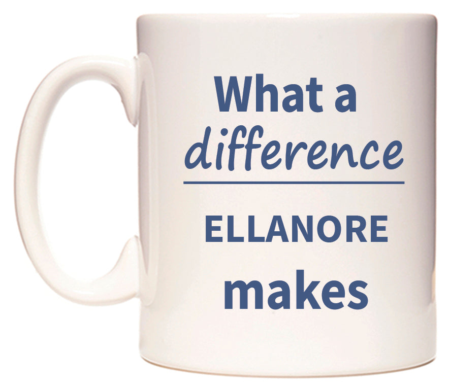 What a difference ELLANORE makes Mug
