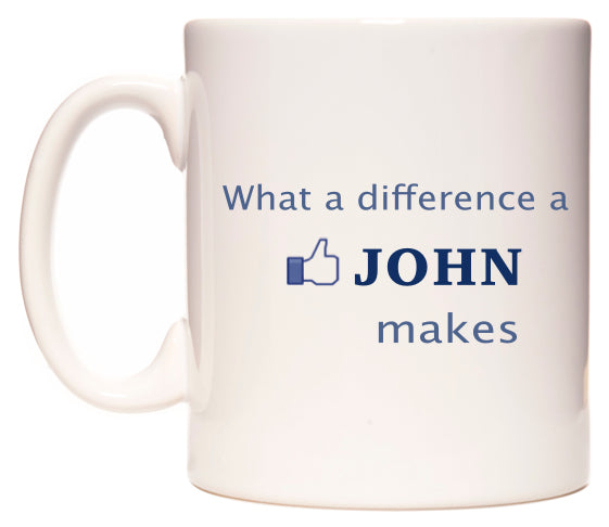 What A Difference A John Makes Mug