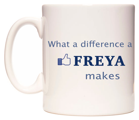 What A Difference A Freya Makes Mug