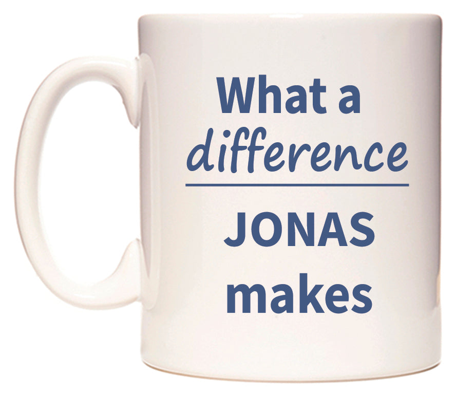 What a difference JONAS makes Mug