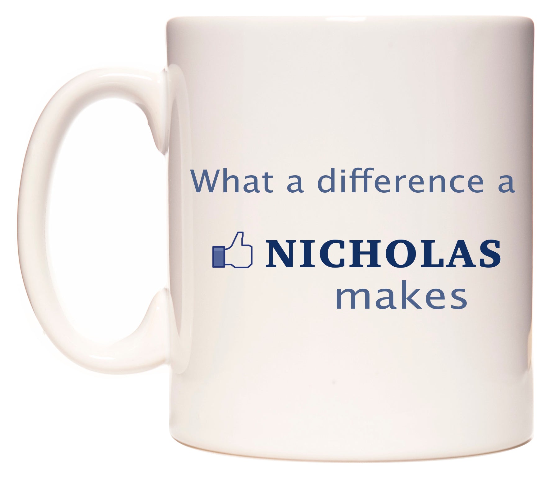 What A Difference A Nicholas Makes Mug