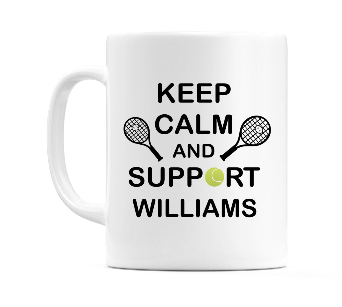 Keep Calm And Support Williams Mug