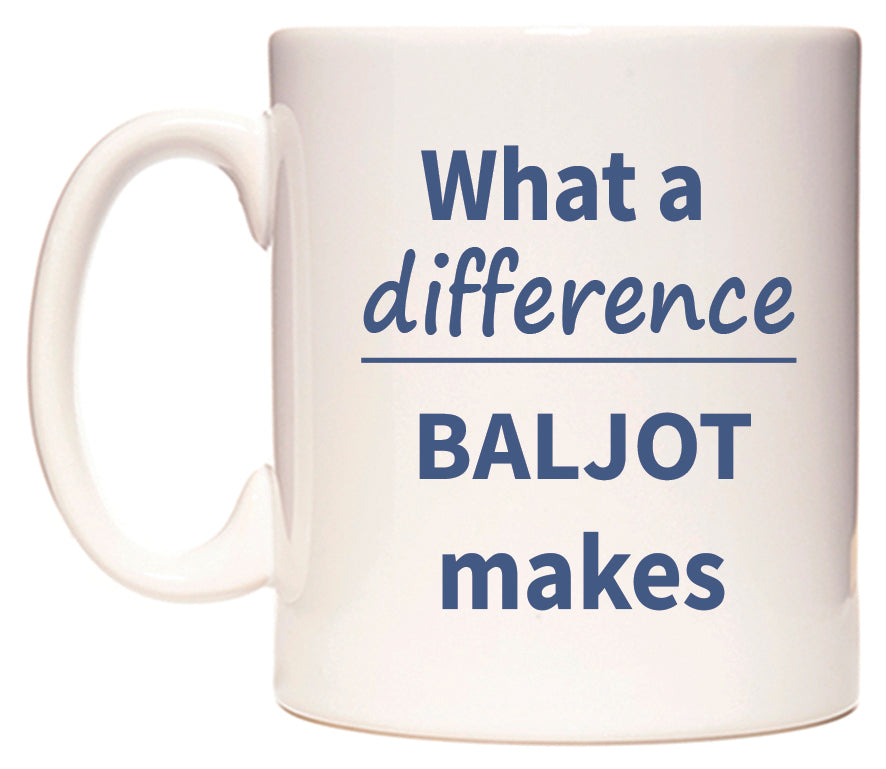 What a difference BALJOT makes Mug