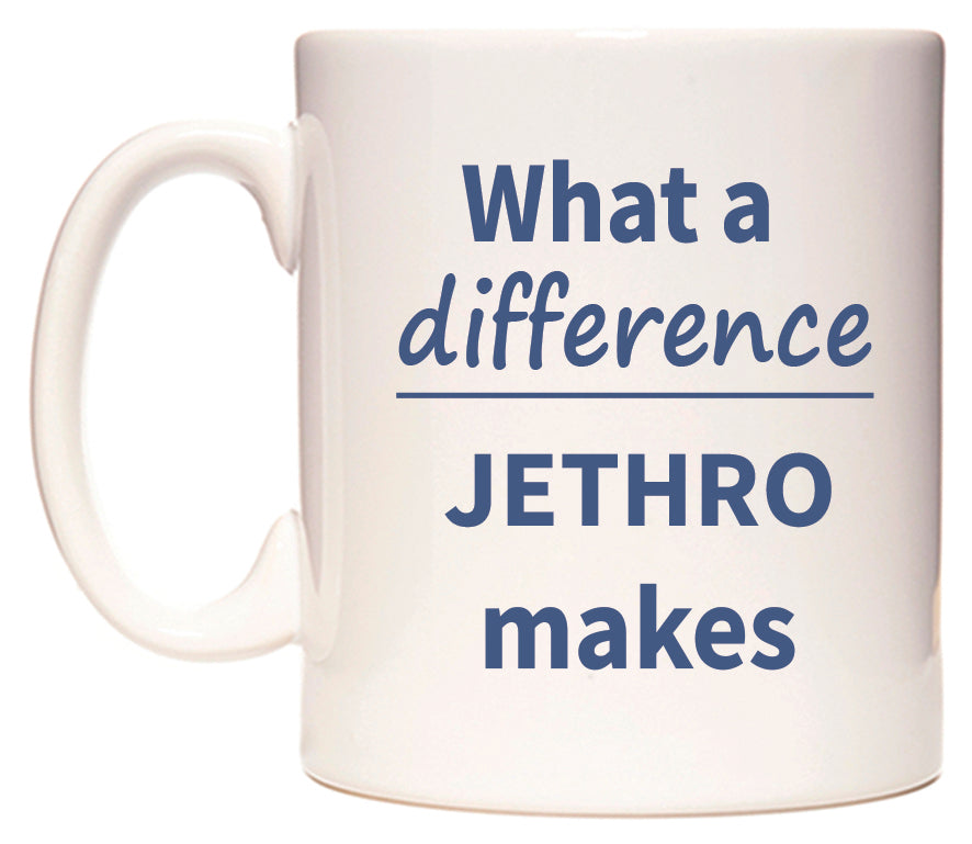 What a difference JETHRO makes Mug