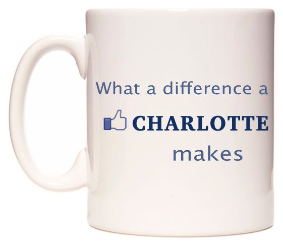 What A Difference A Charlotte Makes Mug