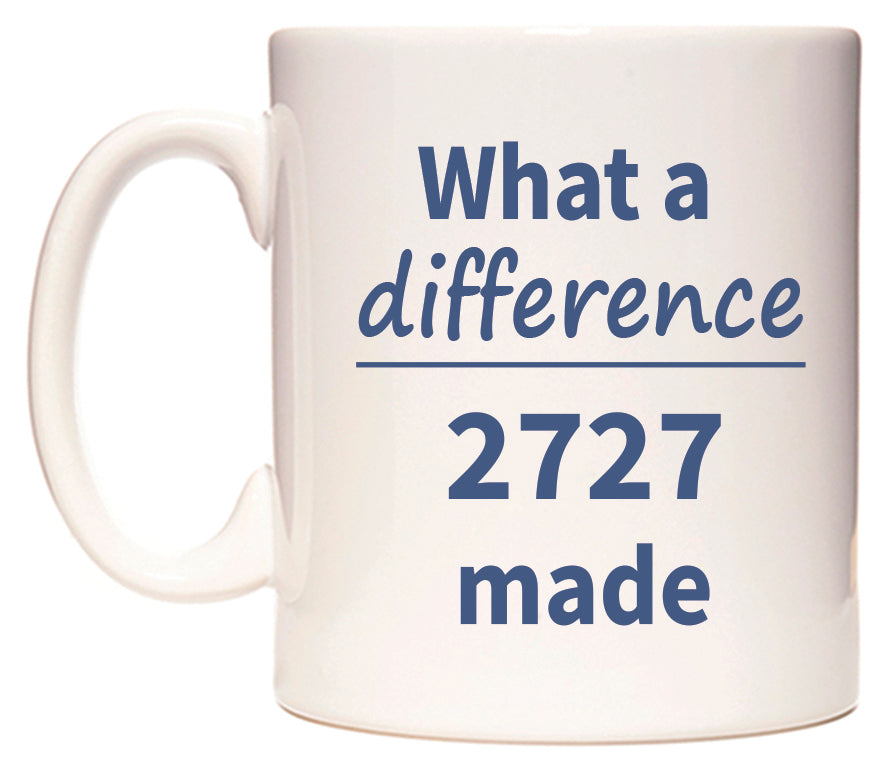 What a difference 2727 made Mug