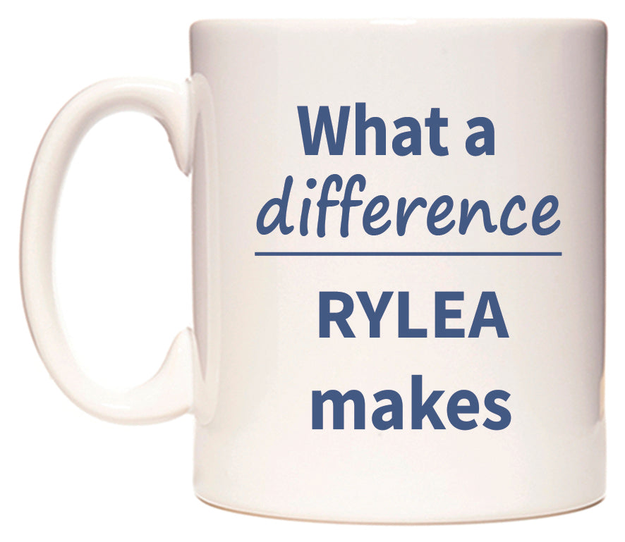 What a difference RYLEA makes Mug