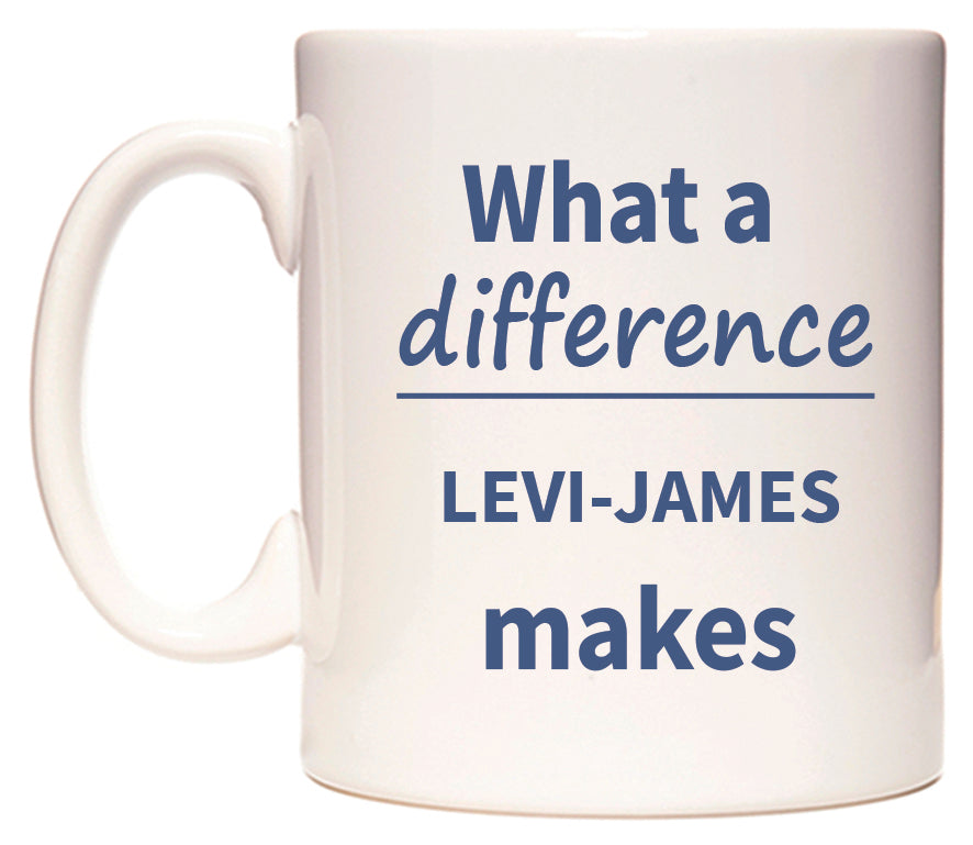 What a difference LEVI-JAMES makes Mug