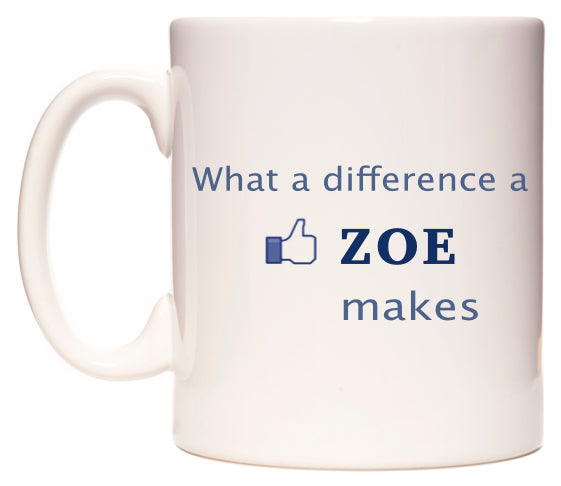What A Difference A Zoe Makes Mug