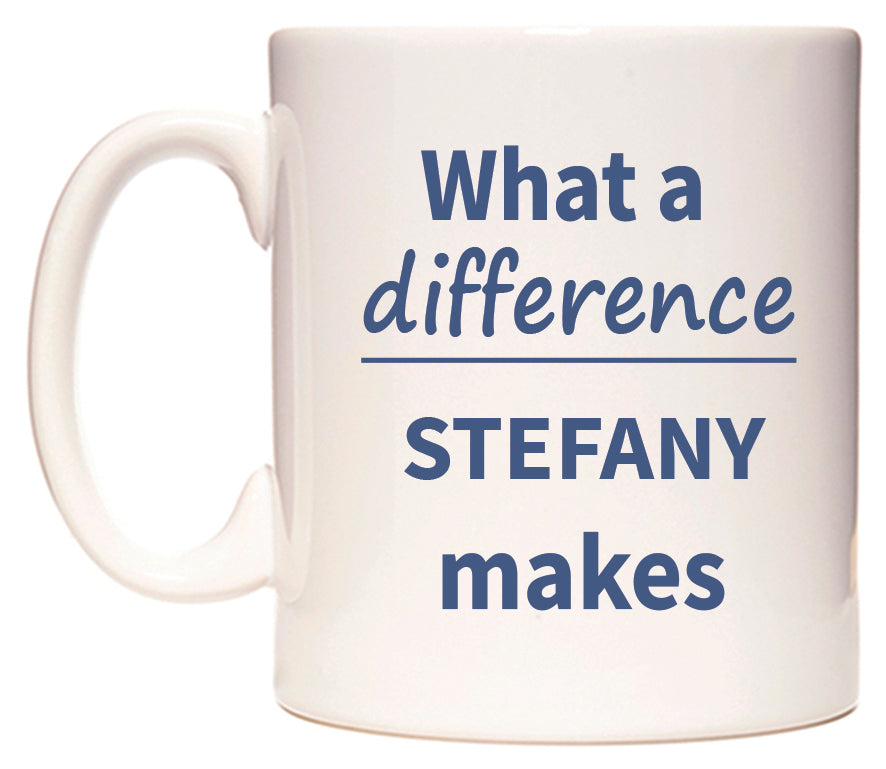 What a difference STEFANY makes Mug