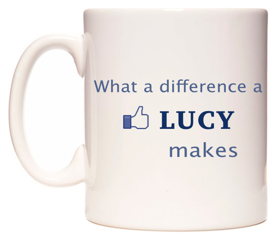 What A Difference A Lucy Makes Mug