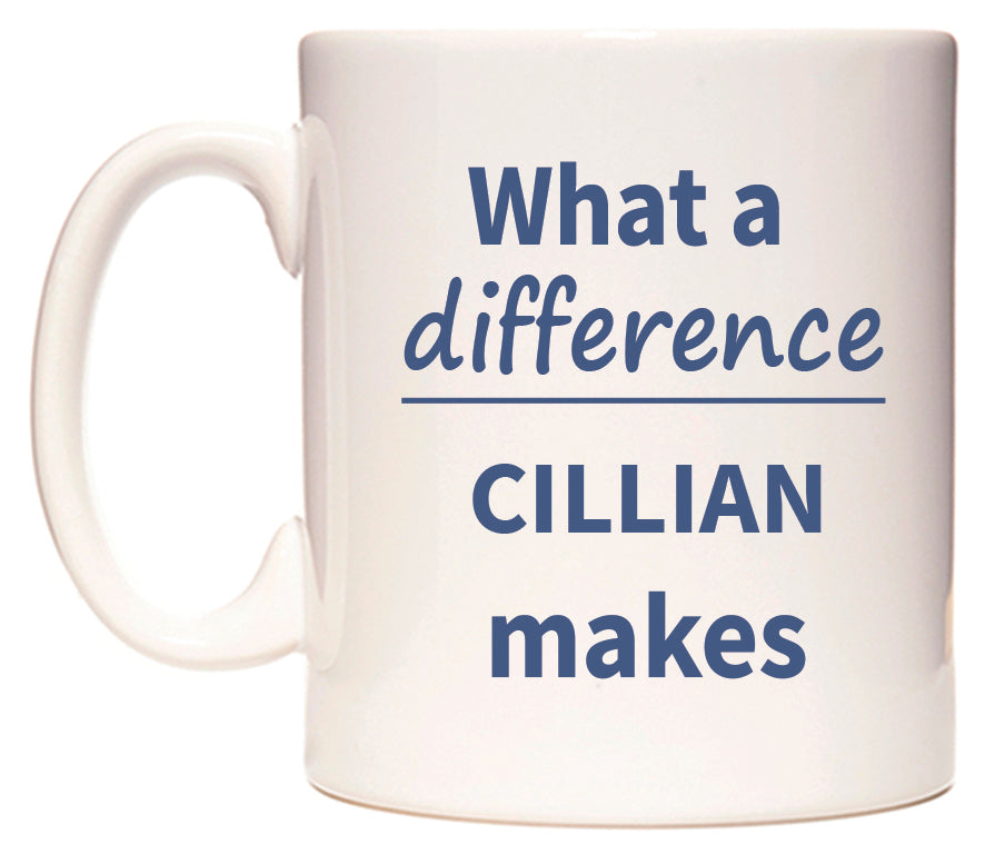 What a difference CILLIAN makes Mug