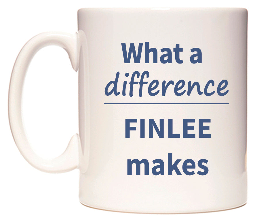 What a difference FINLEE makes Mug