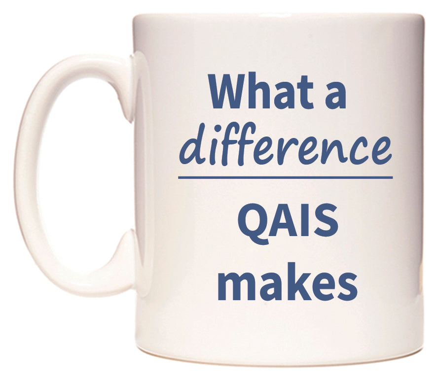 What a difference QAIS makes Mug