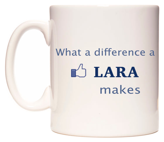 What A Difference A Lara Makes Mug