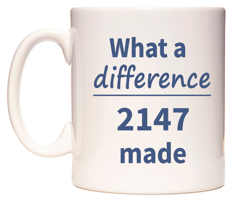 What a difference 2147 made Mug