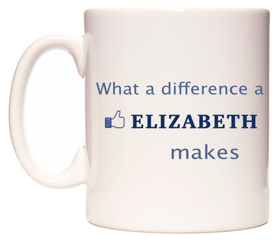 What A Difference A Elizabeth Makes Mug