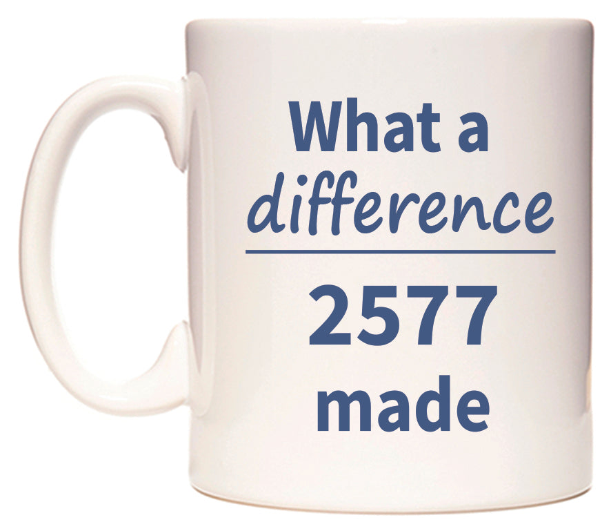 What a difference 2577 made Mug