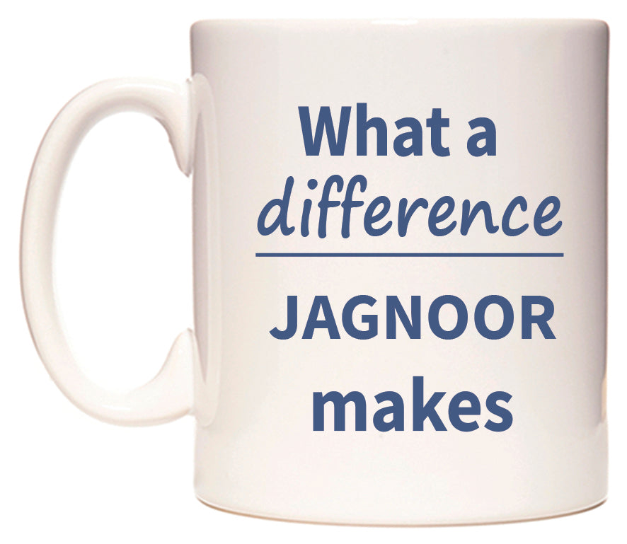 What a difference JAGNOOR makes Mug