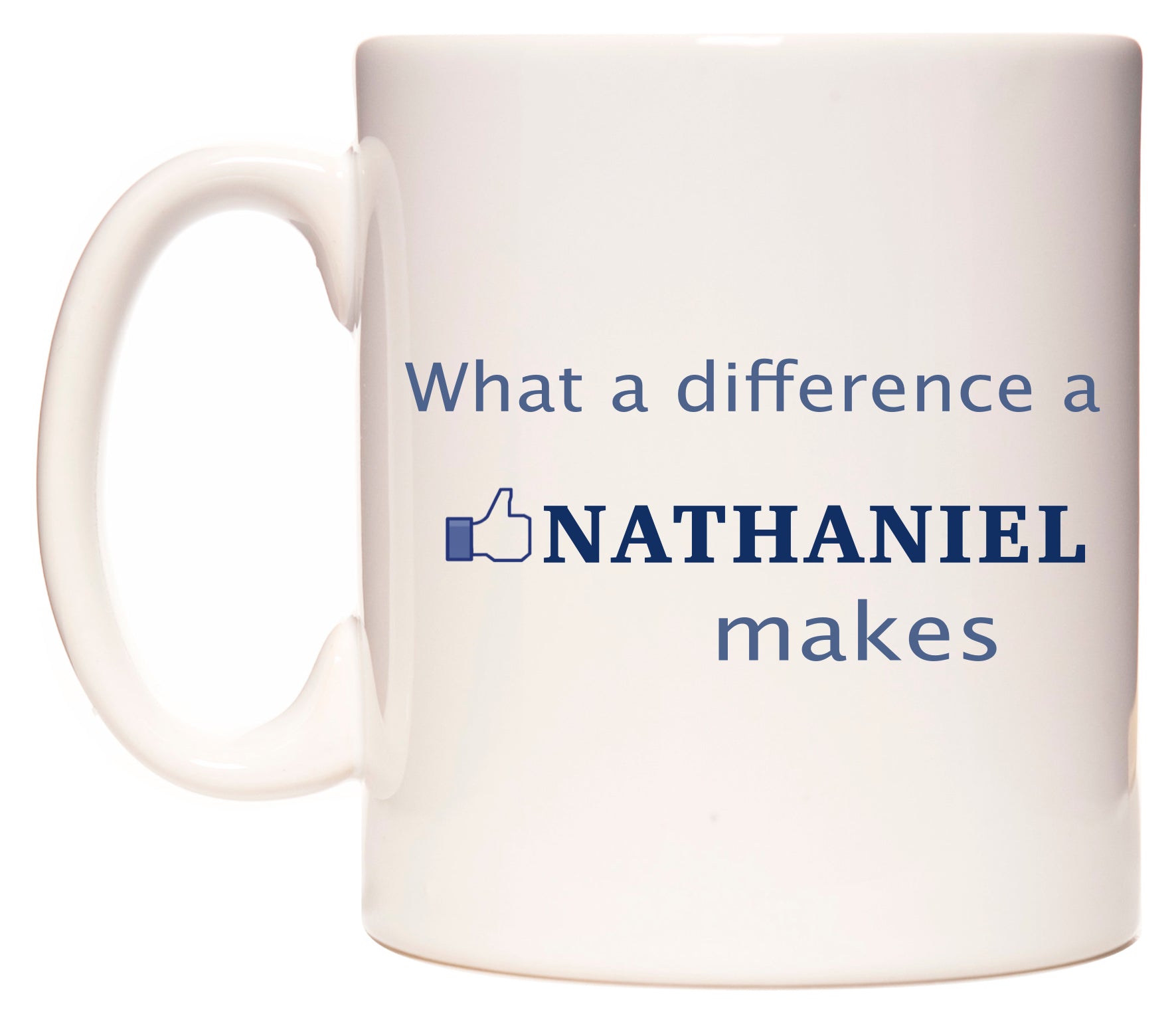 What A Difference A Nathaniel Makes Mug