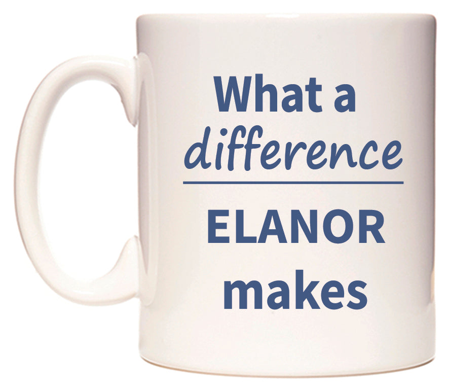 What a difference ELANOR makes Mug