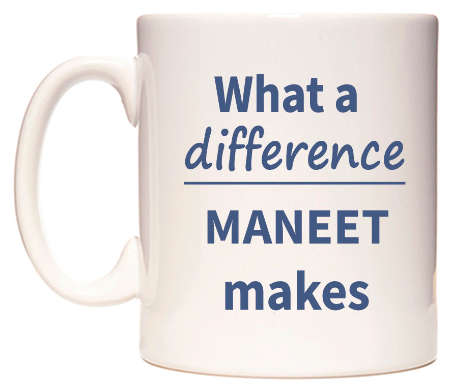 What a difference MANEET makes Mug