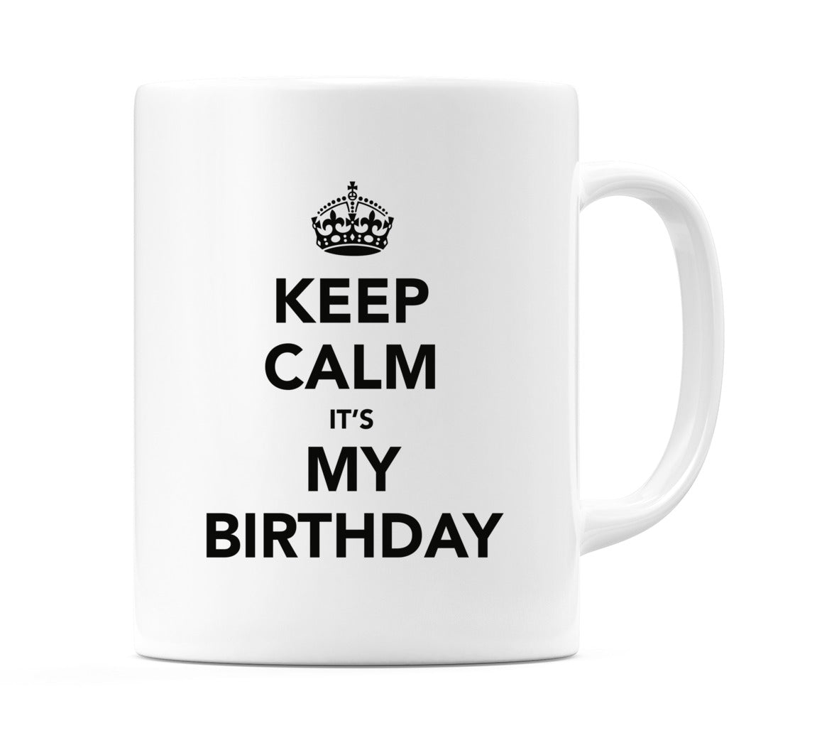 Keep Calm It's My Birthday Mug