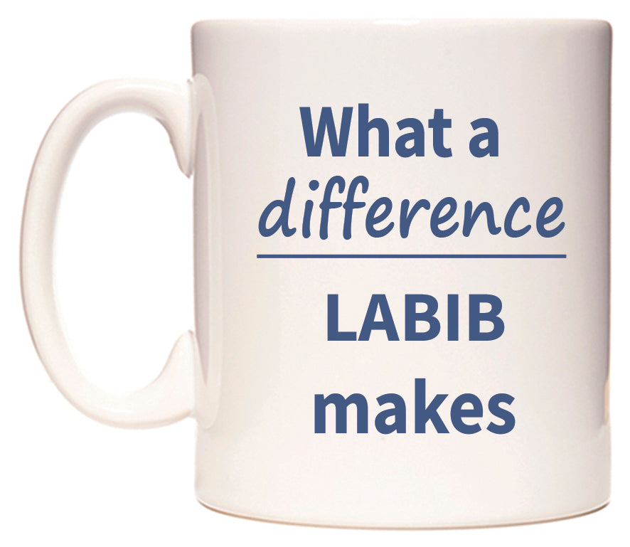 What a difference LABIB makes Mug
