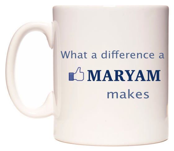 What A Difference A Maryam Makes Mug