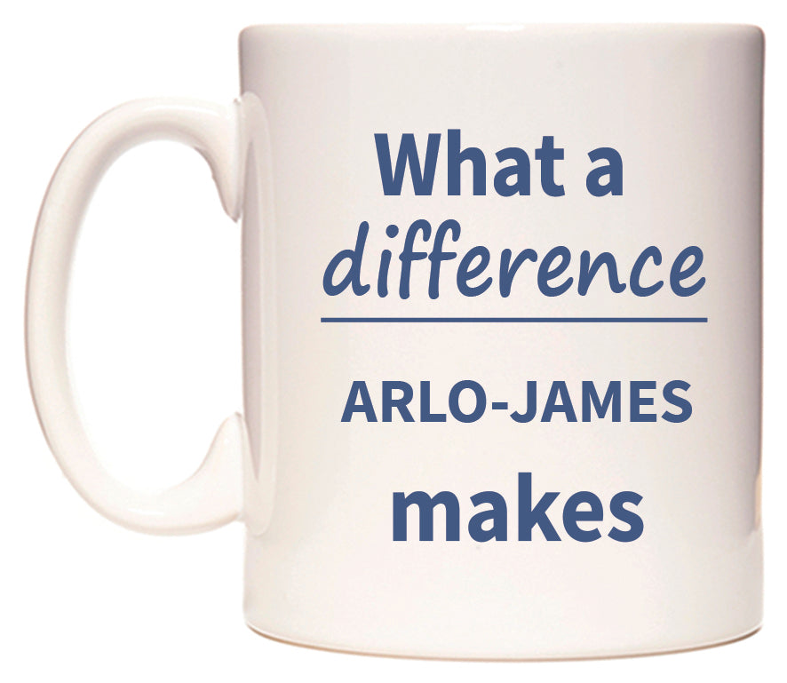 What a difference ARLO-JAMES makes Mug