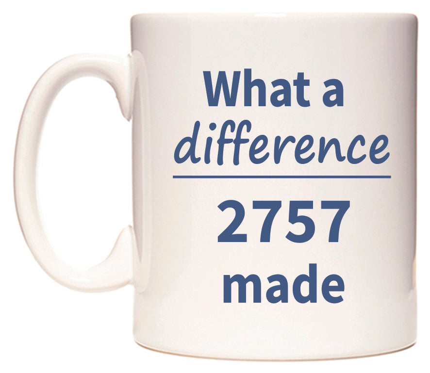 What a difference 2757 made Mug
