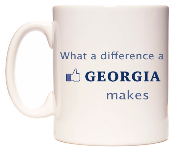 What A Difference A Georgia Makes Mug