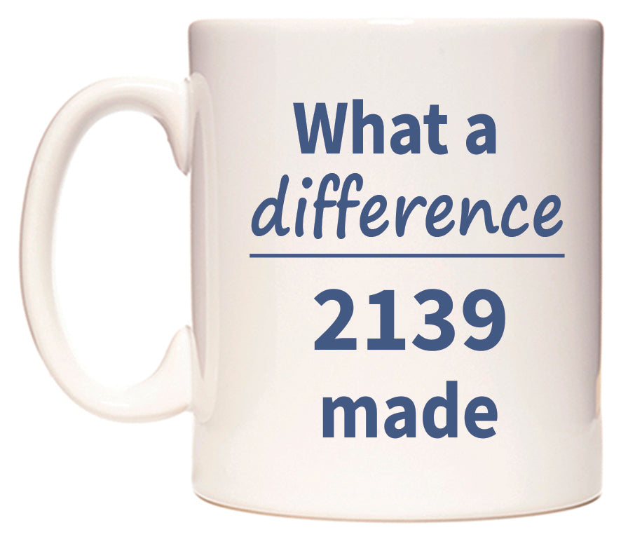 What a difference 2139 made Mug