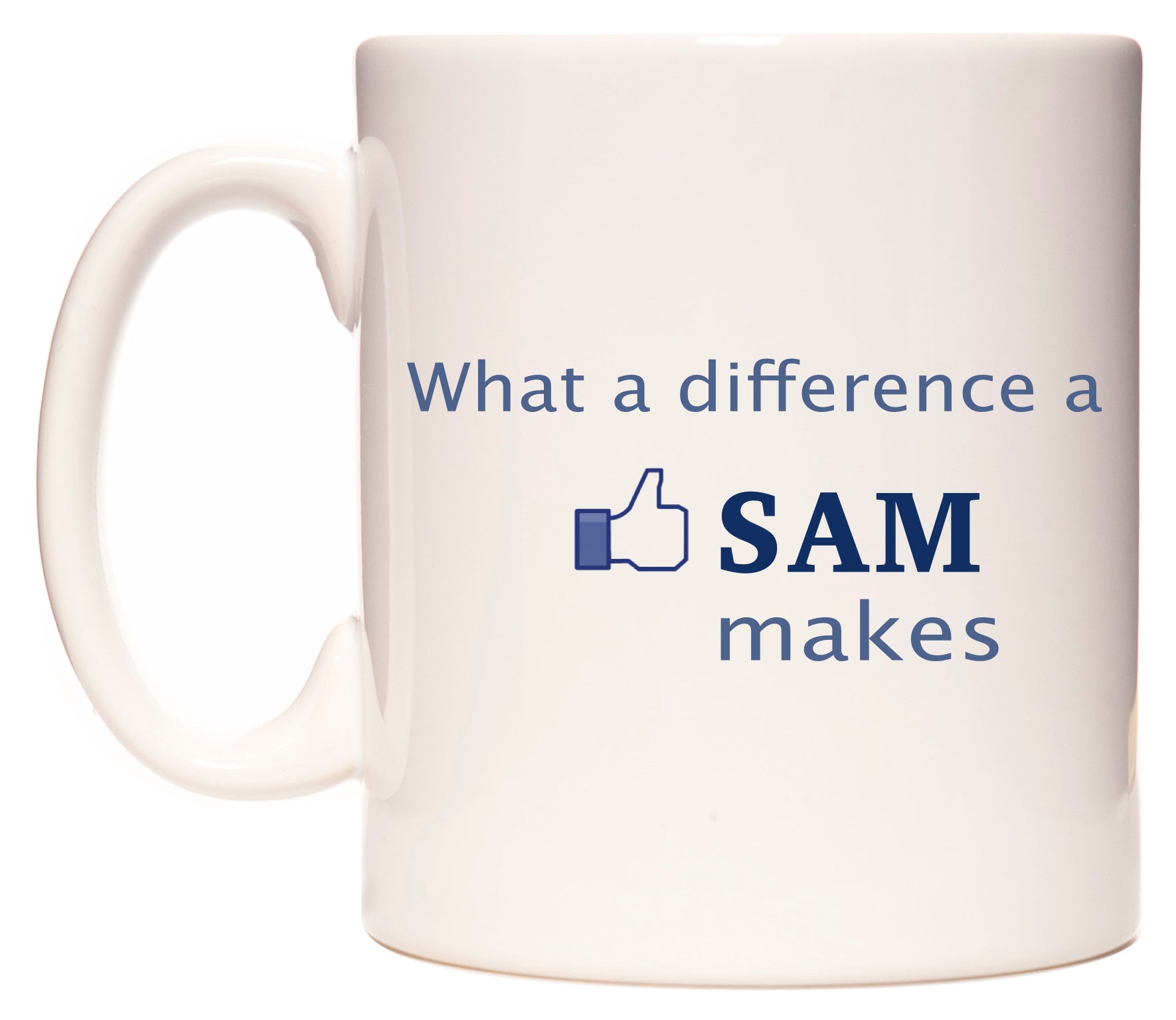 What A Difference A Sam Makes Mug