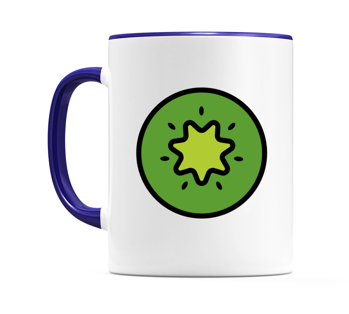 Kiwi Fruit Emoji Mug