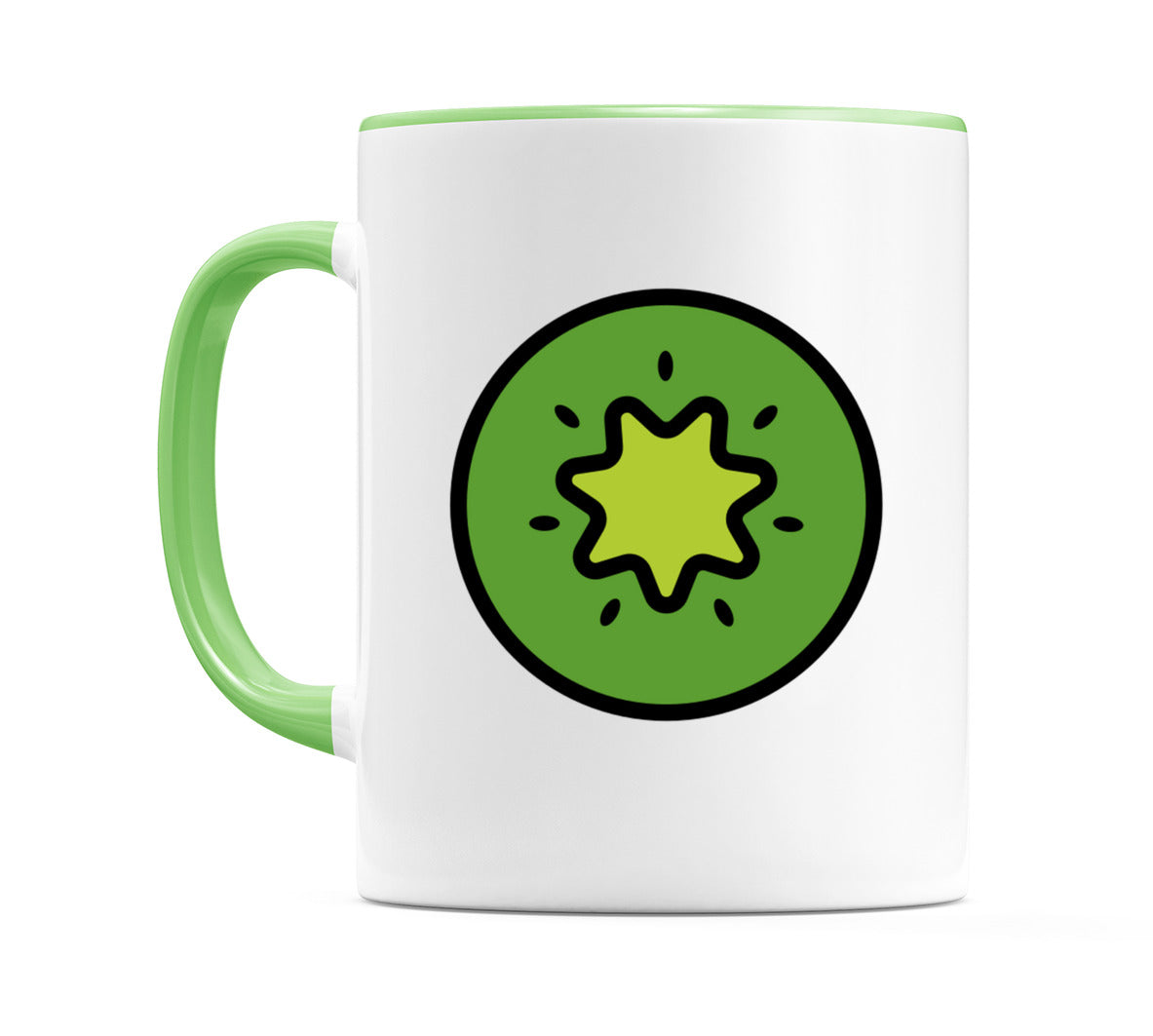 Kiwi Fruit Emoji Mug